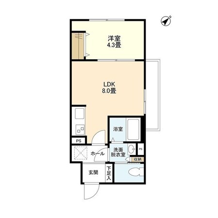 ウェルスクエアイズム巣鴨の物件間取画像